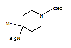 (9ci)-4-氨基-4-甲基-1-哌啶羧醛结构式_651056-98-3结构式