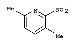 3,6-二甲基-2-硝基吡啶结构式_65169-52-0结构式