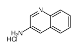 3-氨基喹啉盐酸盐结构式_65259-40-7结构式
