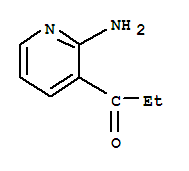(9ci)-1-(2-氨基-3-吡啶)-1-丙酮结构式_65326-71-8结构式