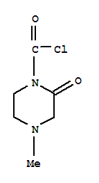 (9ci)-4-甲基-2-氧代-1-哌嗪羰酰氯结构式_65464-06-4结构式