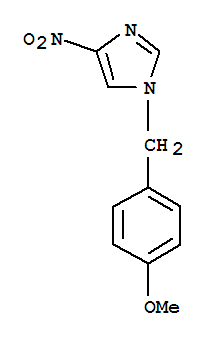 1-(4-Methoxybenzyl)-4-nitro-1h-imidazole Structure,68019-66-9Structure