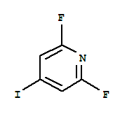 2,6-二氟-4-碘吡啶结构式_685517-71-9结构式