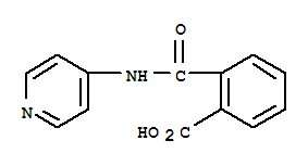 2-[(4-吡啶氨基)羰基]苯甲酸结构式_69537-50-4结构式