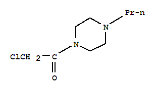 (9ci)-1-(氯乙酰基)-4-丙基-哌嗪结构式_695812-81-8结构式