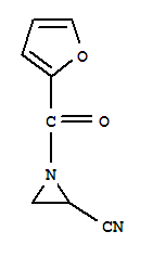 (9ci)-1-(2-呋喃羰基)-2-氮丙啶甲腈结构式_69826-57-9结构式