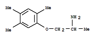(9ci)-1-(2,4,5-三甲基苯氧基)-2-丙胺结构式_700337-76-4结构式