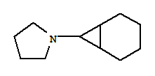 (9ci)-1-双环[4.1.0]庚-7-基-吡咯烷结构式_701190-37-6结构式