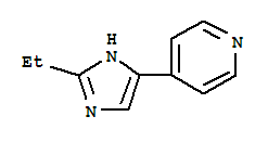 (9CI)-4-(2-乙基-1H-咪唑-4-基)-吡啶结构式_701298-22-8结构式