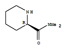 (2r)-(9ci)-N,N-二甲基-2-哌啶羧酰胺结构式_701906-91-4结构式
