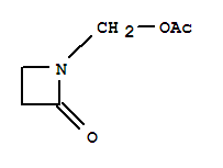 (9ci)-1-[(乙酰基氧基)甲基]-2-氮杂啶酮结构式_701910-98-7结构式