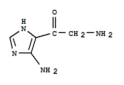 2-氨基-1-(5-氨基-1H-咪唑-4-基)乙酮结构式_703396-77-4结构式