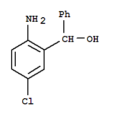 (2-氨基-5-氯-苯基)-苯甲醇结构式_7039-50-1结构式