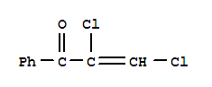 (9ci)-2,3-二氯-1-苯基-2-丙烯-1-酮结构式_704906-59-2结构式