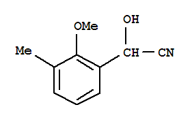 Mandelonitrile, 2-methoxy-3-methyl-(5ci) Structure,705288-15-9Structure