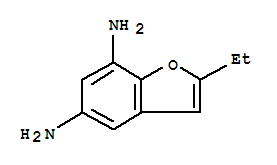 5,7-Benzofurandiamine,2-ethyl-(9ci) Structure,705928-17-2Structure