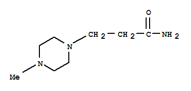 (9ci)-4-甲基-1-哌嗪丙酰胺结构式_706811-60-1结构式