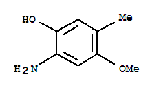 2-氨基-4-甲氧基-5-甲基苯酚结构式_708967-30-0结构式