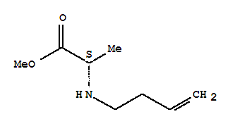 (9ci)-n-3-丁烯-L-丙氨酸甲酯结构式_709609-86-9结构式