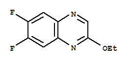 Quinoxaline, 2-ethoxy-6,7-difluoro-(9ci) Structure,709638-76-6Structure