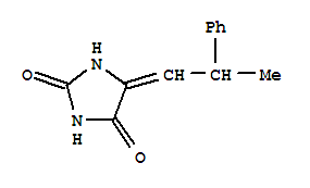 (9ci)-5-(2-苯基亚丙基)-2,4-咪唑啉二酮结构式_709644-05-3结构式