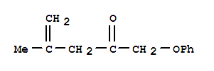 (5ci)-4-甲基-1-苯氧基-4-戊烯-2-酮结构式_710328-89-5结构式