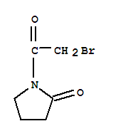 (9ci)-1-(溴乙酰基)-2-吡咯烷酮结构式_711028-98-7结构式