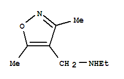 (9ci)-n-乙基-3,5-二甲基-4-异噁唑甲胺结构式_71172-38-8结构式