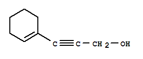 (9ci)-3-(1-环己烯-1-基)-2-丙炔-1-醇结构式_71313-45-6结构式