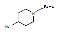 (9ci)-1-(1-甲基乙基)-4-哌啶甲腈结构式_713147-51-4结构式