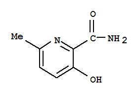 (9ci)-3-羟基-6-甲基-2-吡啶羧酰胺结构式_71322-16-2结构式