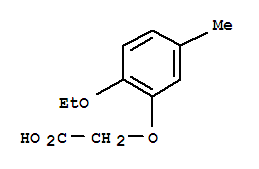 (5ci)-(6-乙氧基-间甲苯氧基)-乙酸结构式_714251-60-2结构式