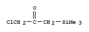 1-氯-3-(三甲基甲硅烷基)-2-丙酮结构式_71482-65-0结构式