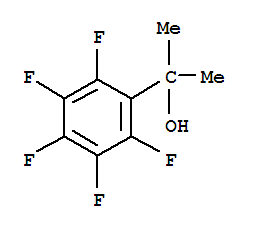 2-(五氟苯基)-2-丙醇结构式_715-31-1结构式