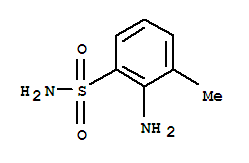 2-氨基-3-甲基苯磺酰胺结构式_71503-16-7结构式