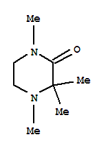 (9ci)-1,3,3,4-四甲基-哌嗪酮结构式_71620-96-7结构式