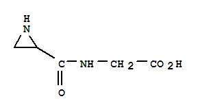 Glycine, n-(2-aziridinylcarbonyl)-(9ci) Structure,71674-81-2Structure