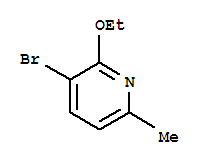 (9CI)-3-溴-2-乙氧基-6-甲基-吡啶结构式_717843-50-0结构式