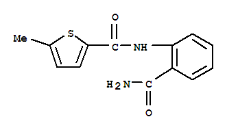 2-Thiophenecarboxamide,n-[2-(aminocarbonyl)phenyl]-5-methyl-(9ci) Structure,717866-93-8Structure