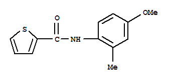 2-Thiophenecarboxamide,n-(4-methoxy-2-methylphenyl)-(9ci) Structure,717868-83-2Structure