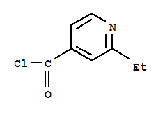 (9ci)-2-乙基-4-吡啶羰酰氯结构式_717871-74-4结构式
