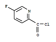 5-氟-2-吡啶羰酰氯结构式_717871-83-5结构式