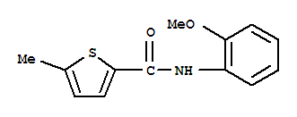 2-Thiophenecarboxamide,n-(2-methoxyphenyl)-5-methyl-(9ci) Structure,717873-31-9Structure
