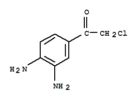 (5ci)-3,4-二氨基-2-氯-苯乙酮结构式_717910-84-4结构式