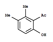(5ci)-6-羟基-2,3-二甲基-苯乙酮结构式_717913-08-1结构式