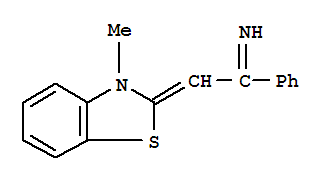 (9ci)-alpha--[(3-甲基-2(3h)-苯并噻唑)甲基]-苯甲胺结构式_71806-01-4结构式