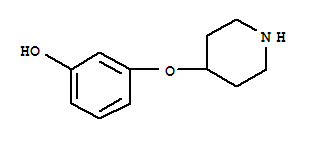 (9CI)-3-(4-哌啶基氧基)-苯酚结构式_718596-86-2结构式
