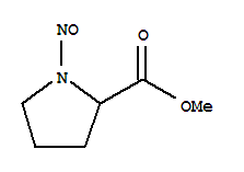 (9ci)-1-亚硝基-脯氨酸甲酯结构式_71922-04-8结构式
