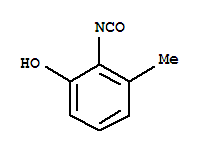 (9CI)-2-异氰酰基-3-甲基-苯酚结构式_720679-66-3结构式