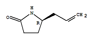 (5r)-(9ci)-5-(2-丙烯基)-2-吡咯烷酮结构式_720712-02-7结构式